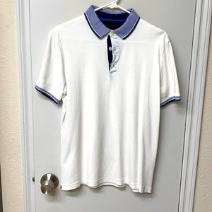 Banana Republic white polo